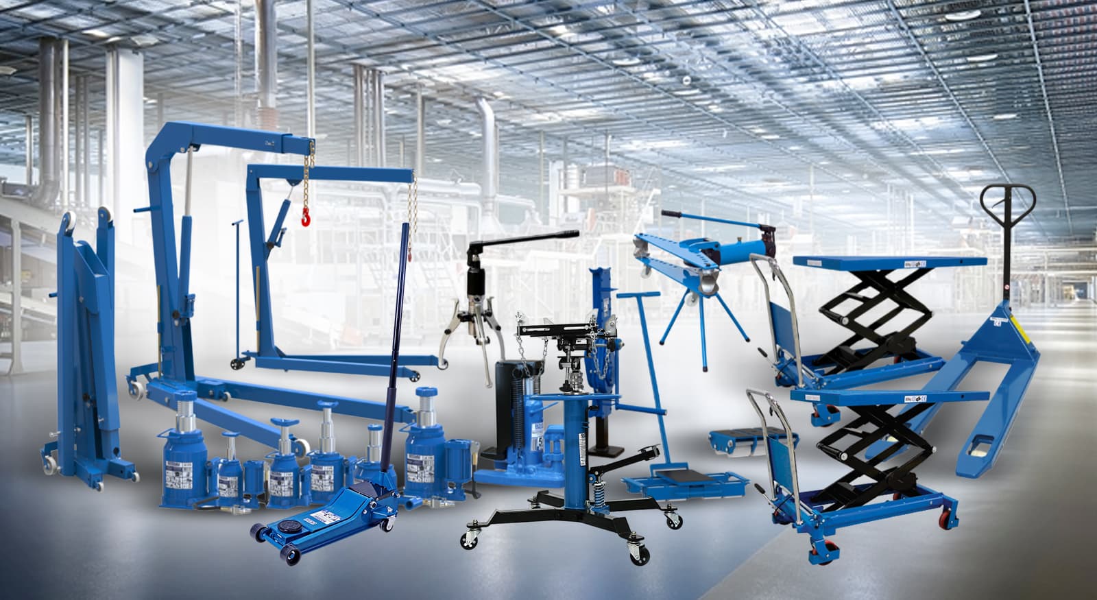 Cranes, jacks & lift tables