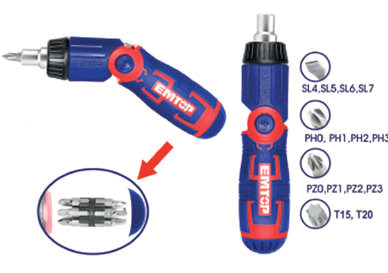 15 In 1 ratchet screwdriver set