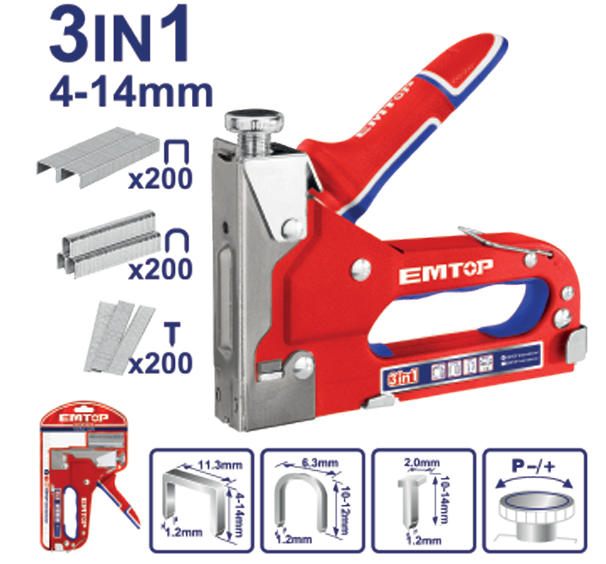 3 In 1 staple gun