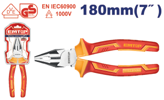 Insulated combination pliers