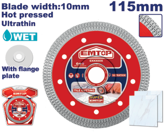 Ultrathin diamond disc (Mesh rim）